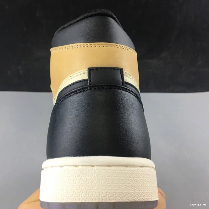 Premium High WMNS 1 Jordan Mushroom Air AH7389-003 Fossil 0427